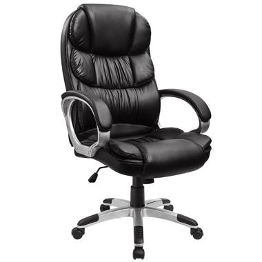 Upper Square Kalman Mid Back LeatherSoft Executive Swivel Office